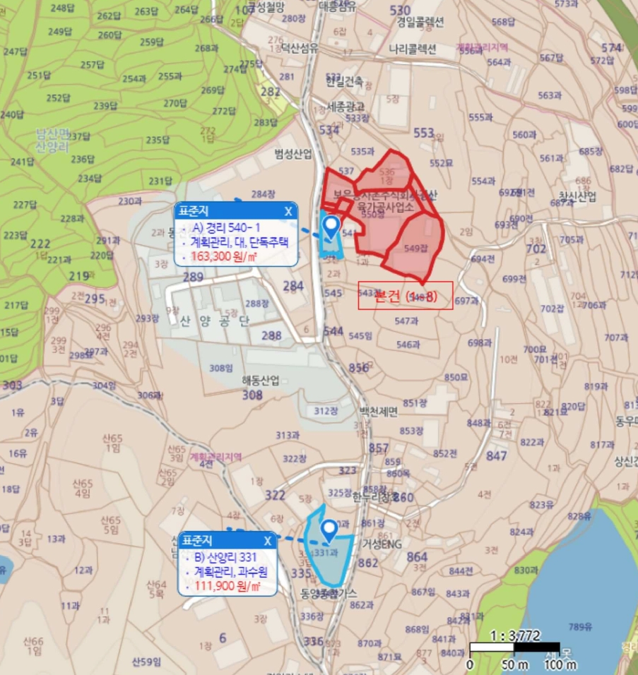경상북도 경산시 남산면 경리 536-1 외 7필지 공장 경매 사진 41