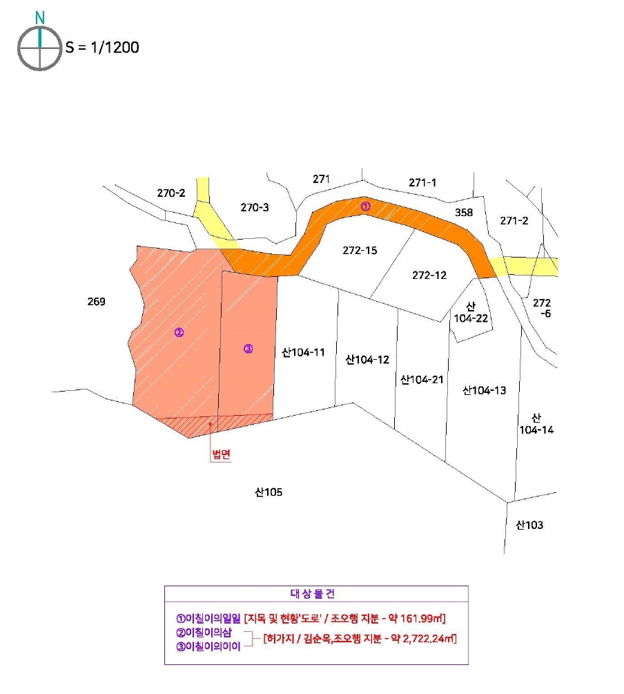 경기도 용인시 처인구 양지면 추계리 272-11 외 2필지 도로 경매 사진 14