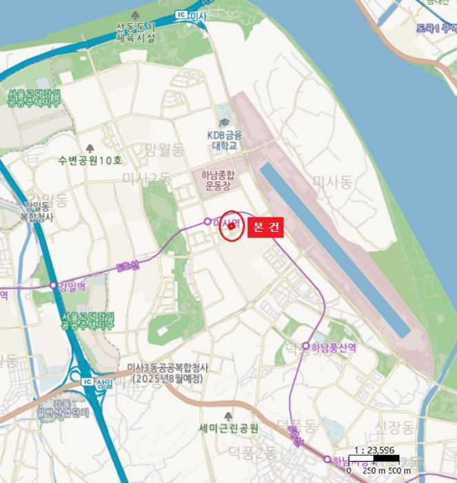 경기 하남시 망월동 1138, 3층309호 (망월동,퀸즈파크미사2차) 외 1필지 오피스텔(주거) 경매 사진 10