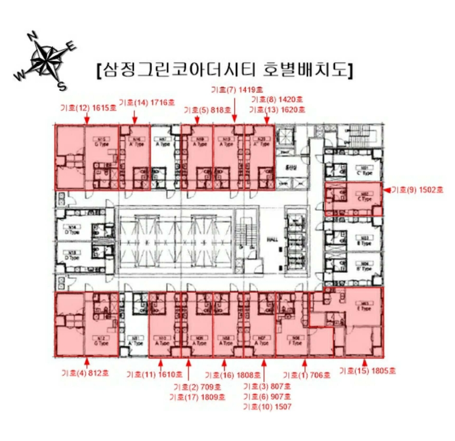 부산 부산진구 부전동 18, 7층706호 (부전동,삼정그린코아더시티) 외 1필지 오피스텔(주거) 경매 사진 8