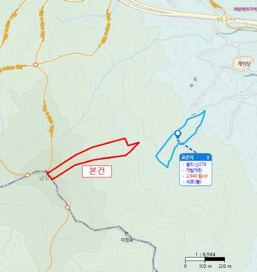울산광역시 울주군 청량읍 율리 산297-2 임야 경매 사진 9
