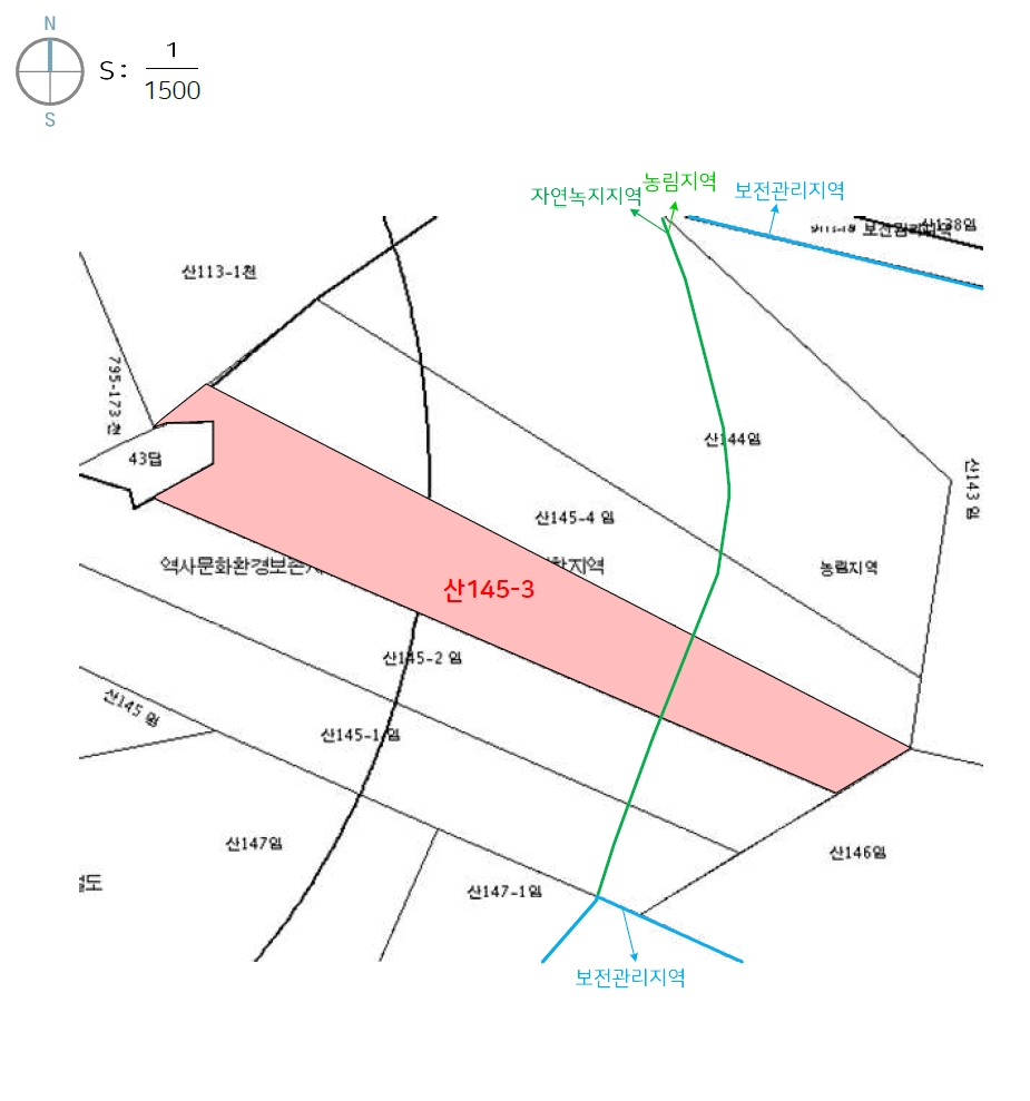 울산광역시 북구 매곡동 산145-3 임야 경매 사진 15