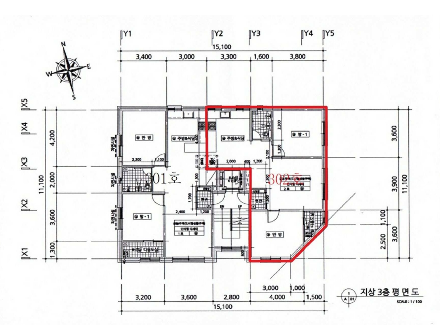 인천 서구 오류동 1761-3, 1동 3층302호 도시형생활주택 경매 사진 11