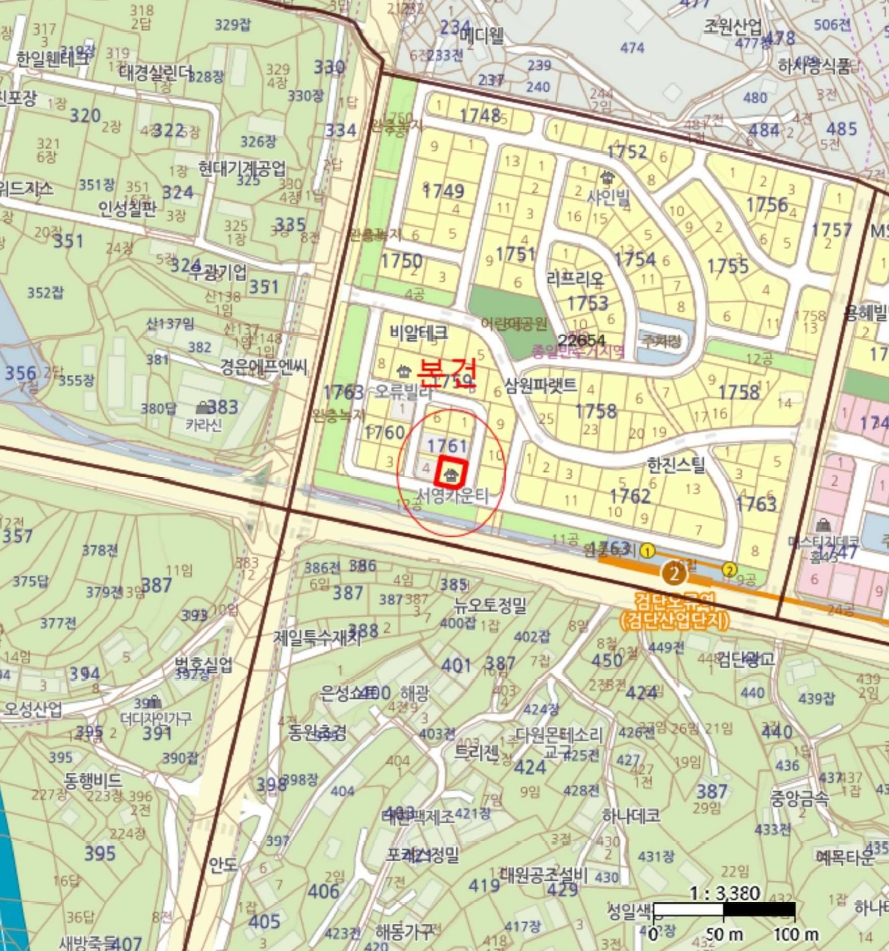 인천 서구 오류동 1761-3, 1동 3층302호 도시형생활주택 경매 사진 10