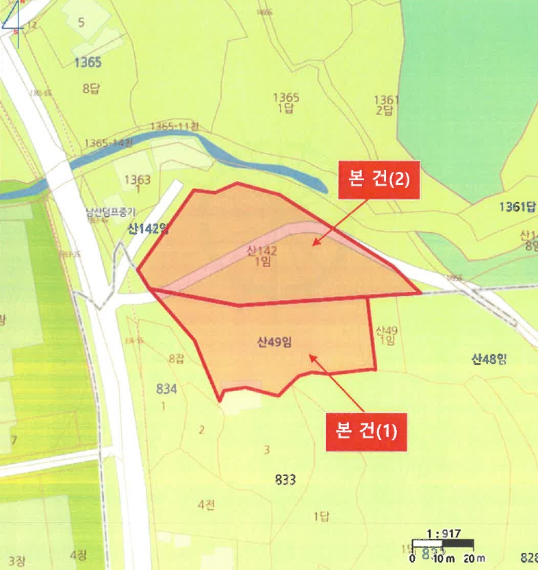 경상남도 하동군 금남면 대송리 산49 외 1필지 임야 경매 사진 16