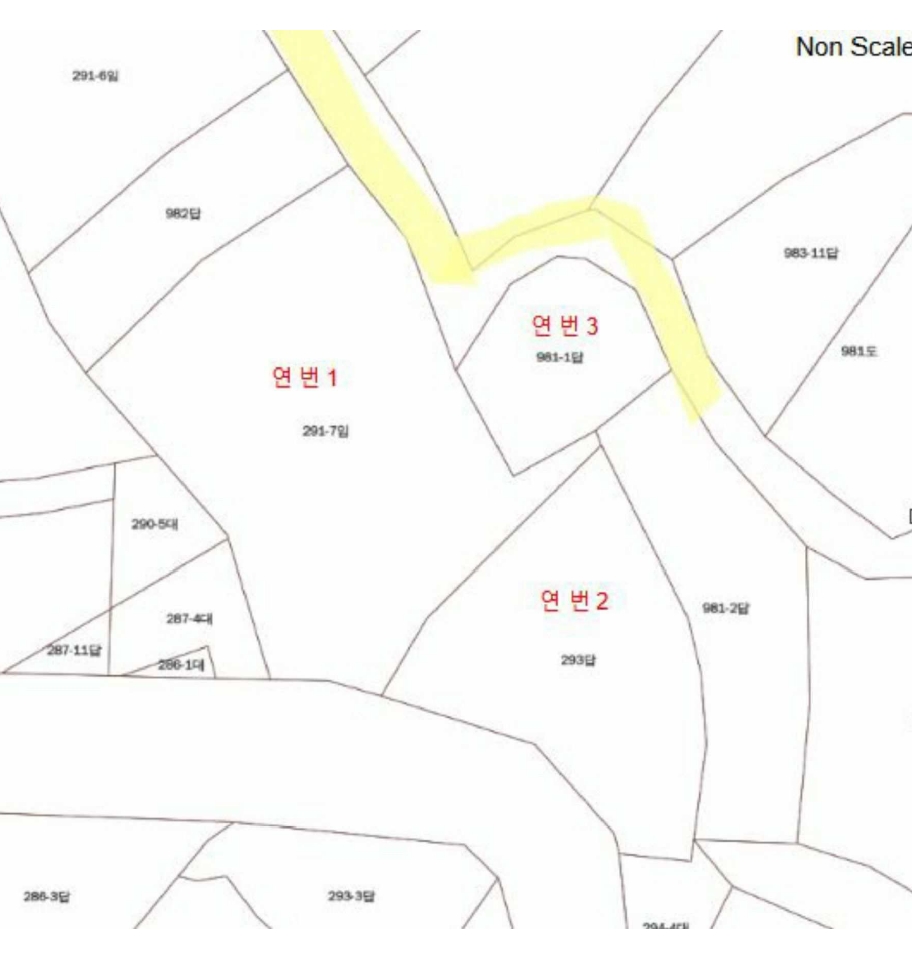 경기도 화성시 우정읍 화수리 291-7 외 2필지 임야 경매 사진 14