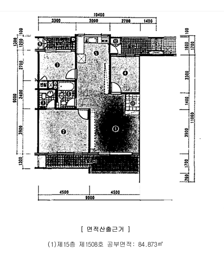 충남 홍성군 홍성읍 오관리 947, 102동 15층1508호 (현대아파트) 외 2필지 아파트 경매 사진 10