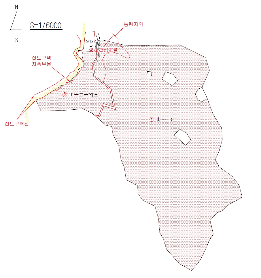 경상북도 영양군 석보면 화매리 산120 외 1필지 임야 경매 사진 5