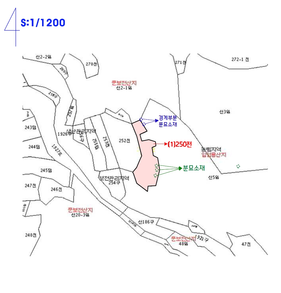 경상남도 거창군 가북면 몽석리 250 전 경매 사진 8