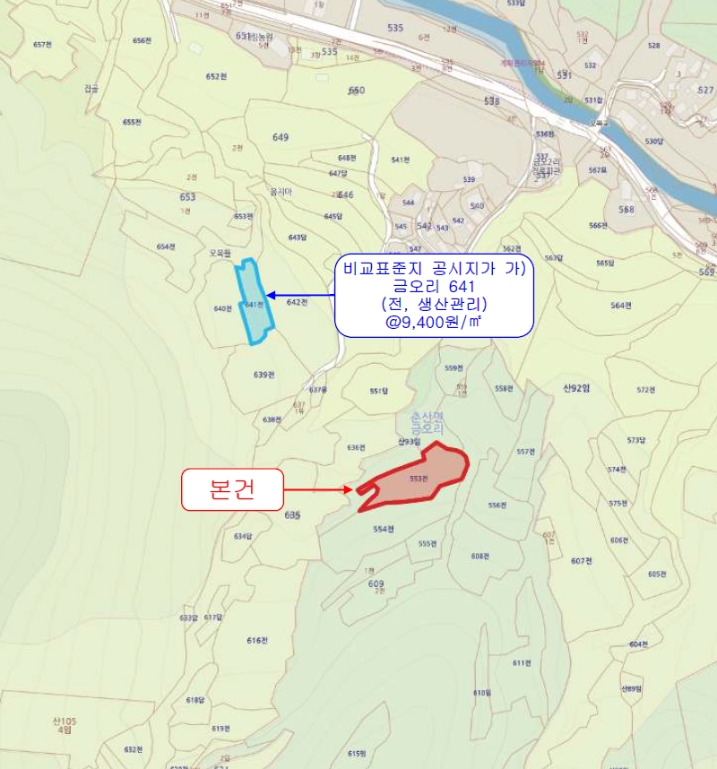 경상북도 의성군 춘산면 금오리 553 전 경매 사진 13