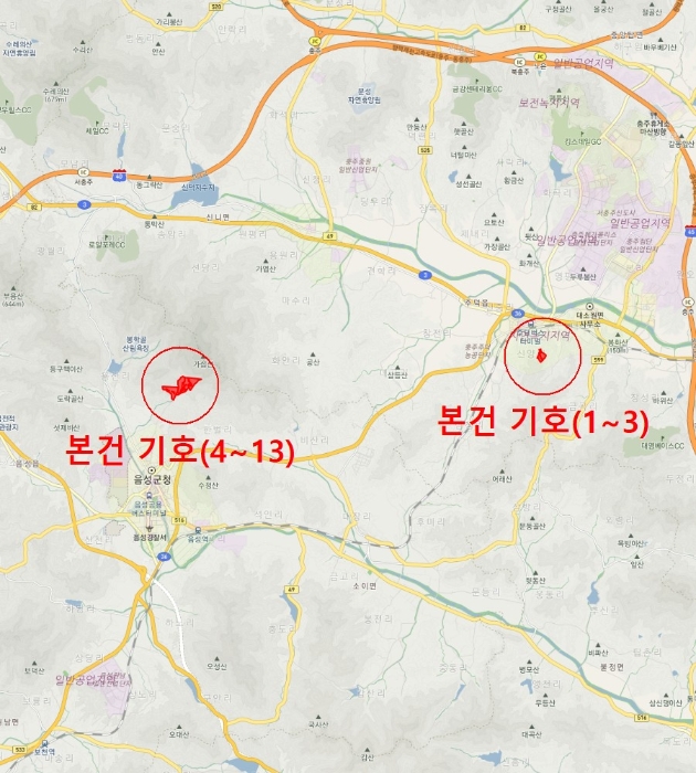 충청북도 음성군 음성읍 용산리 산11-23 임야 경매 사진 4