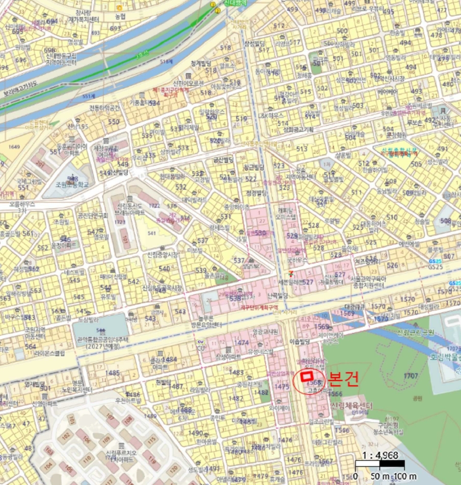 서울 관악구 신림동 1568-5, 14층1407호 (신림동,더위일관악파크뷰) 외 1필지 오피스텔(주거) 경매 사진 13