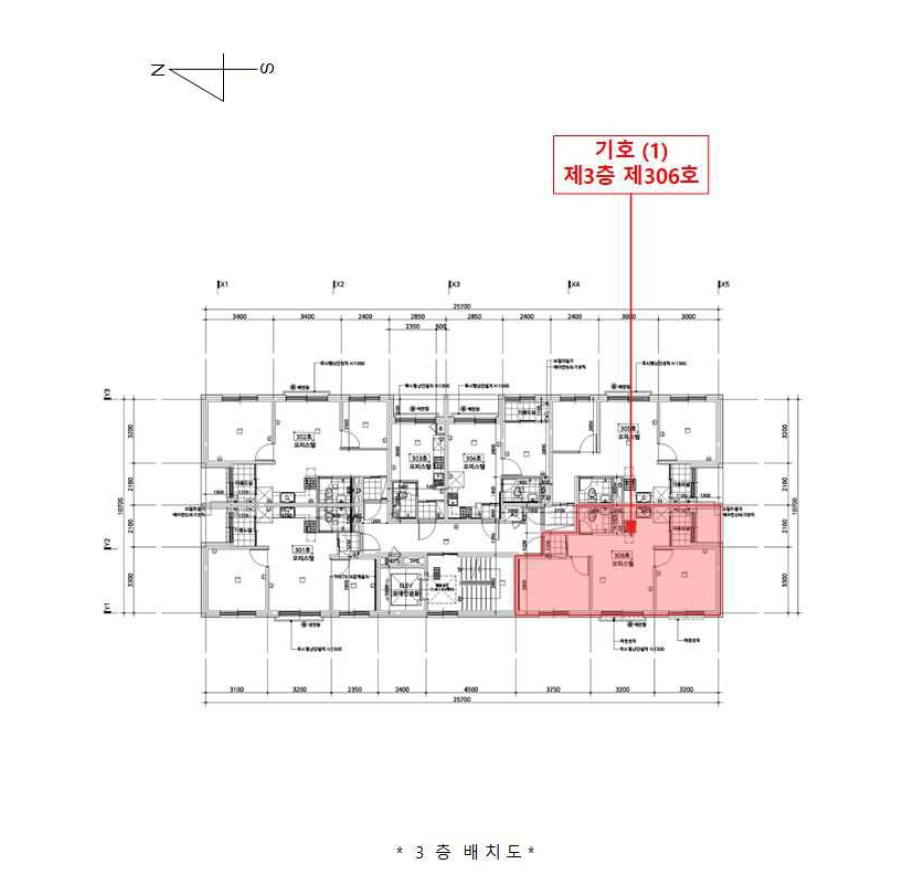 서울 성북구 하월곡동 90-1817, 3층306호 (하월곡동,명남더블레스) 외 2필지 오피스텔(주거) 경매 사진 15