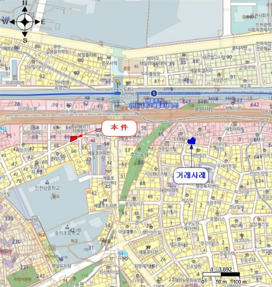 인천 미추홀구 숭의동 66-40, 6층601호 (숭의동,온누리휴그린) 다세대주택 경매 사진 10