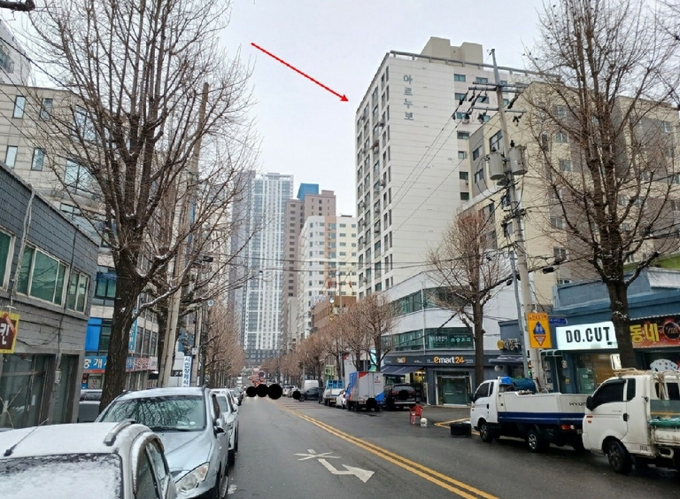 인천 미추홀구 숭의동 158-31, 6층605호 (숭의동,아르누보) 오피스텔(주거) 경매 사진 2