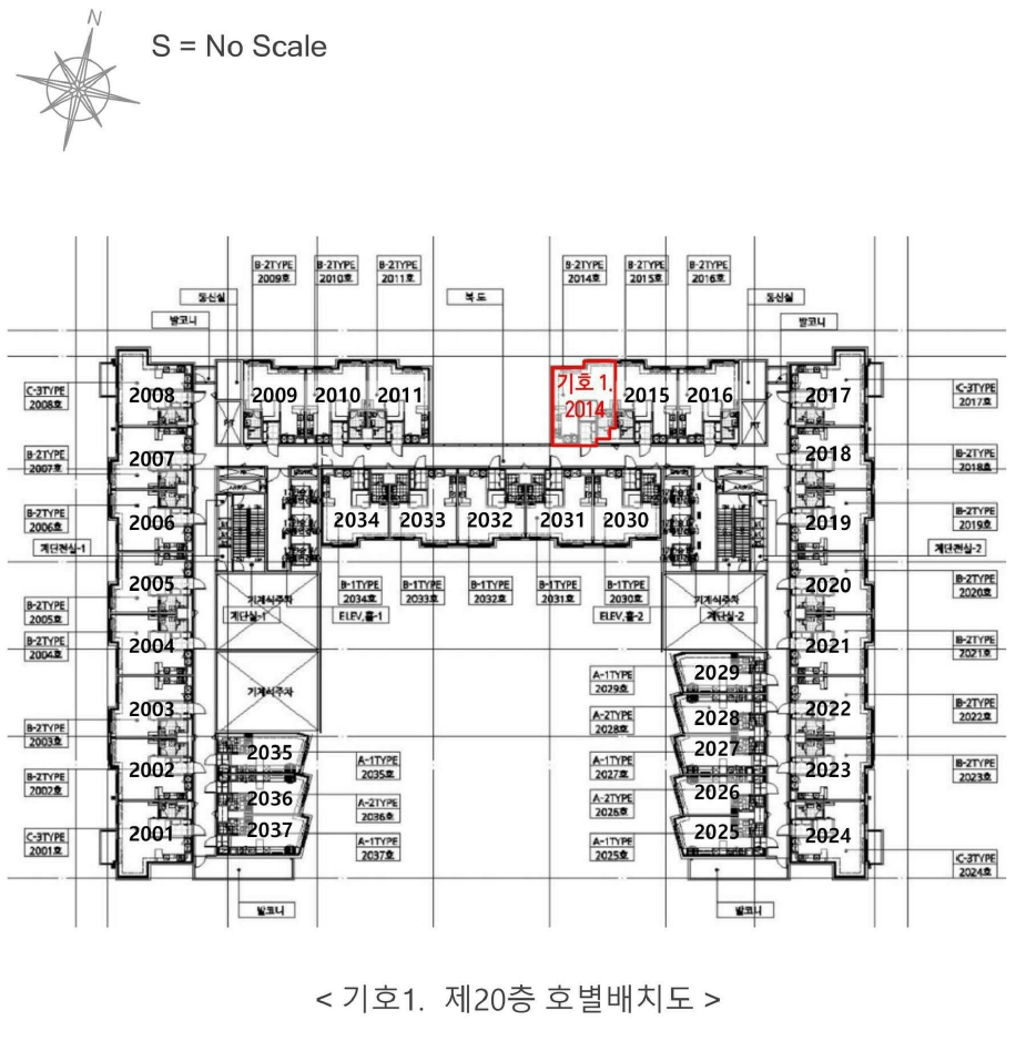 충남 아산시 배방읍 장재리 1721, 20층2014호 (코아루테크노시티오피스텔) 오피스텔(주거) 경매 사진 12