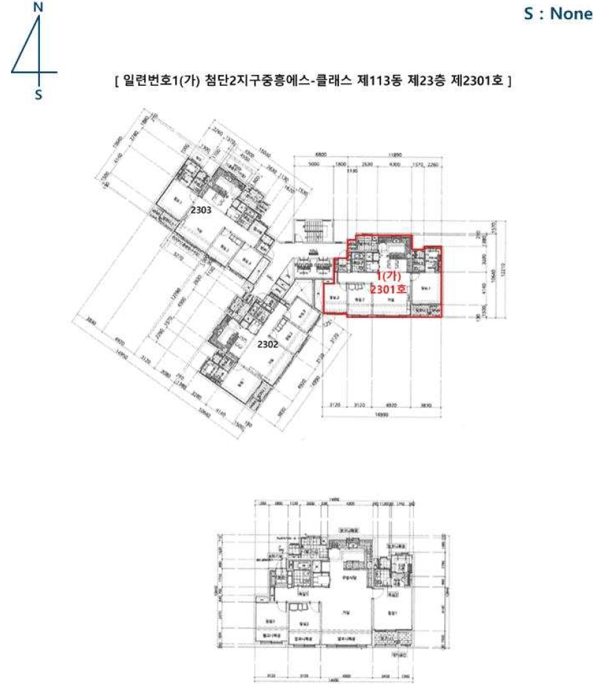 광주 북구 신용동 671, 113동 23층2301호 (신용동,첨단2지구중흥에스-클래스) 아파트 경매 사진 9