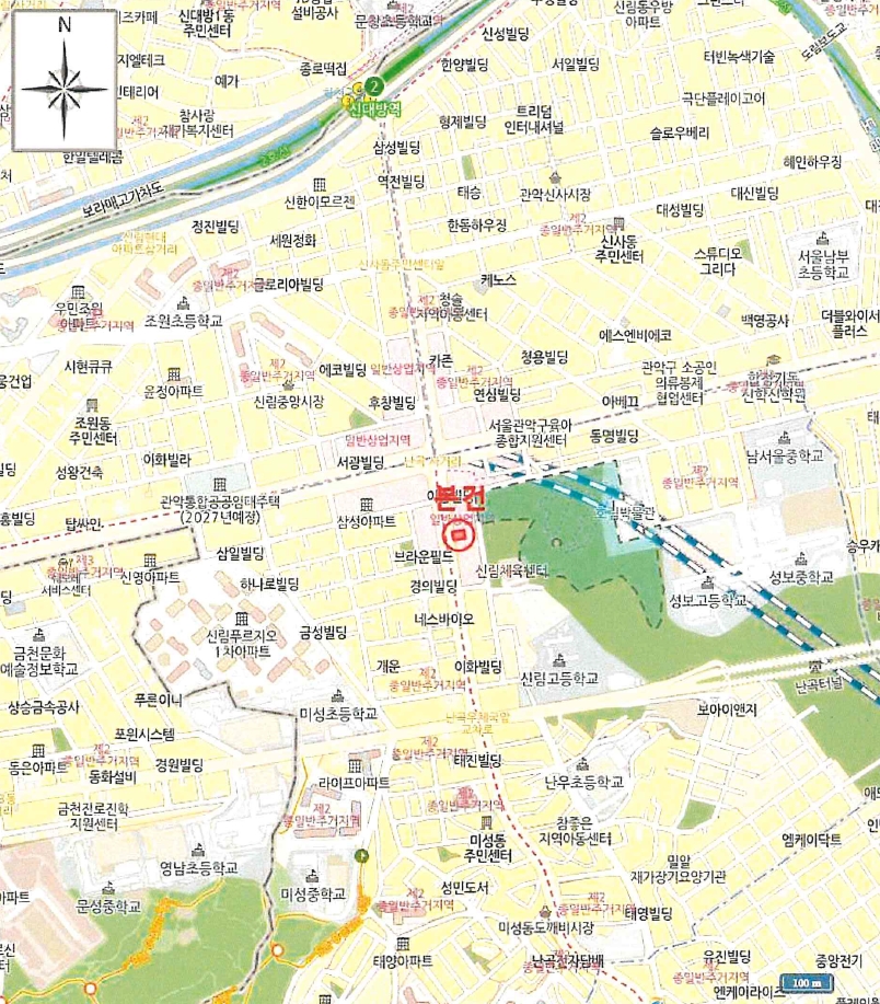 서울 관악구 신림동 1568-5, 3층304호 (신림동,더위일관악파크뷰) 외 1필지 오피스텔(주거) 경매 사진 9