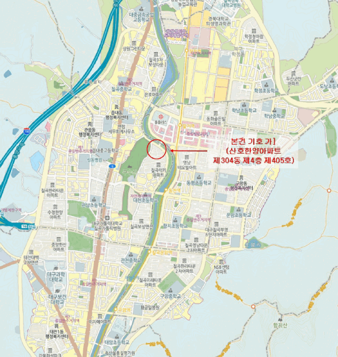 대구 북구 읍내동 1351, 304동 4층405호 (읍내동,산호한양아파트) 아파트 경매 사진 7