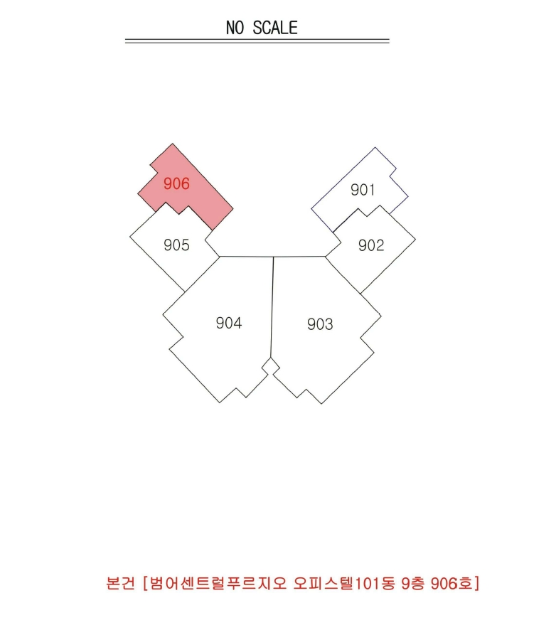 대구 수성구 범어동 2257, 오피스텔101동 9층906호 (범어동,범어센트럴푸르지오) 오피스텔(주거) 경매 사진 9