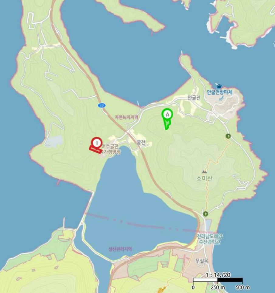 전라남도 여수시 돌산읍 평사리 산265-33 임야 경매 사진 9