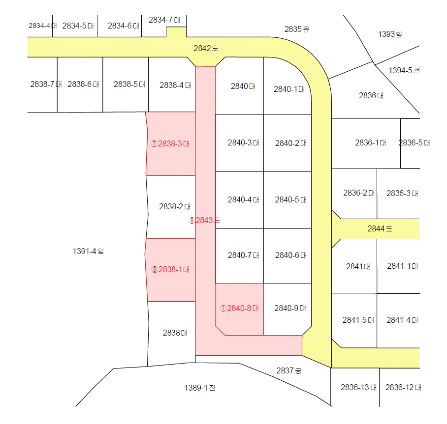 제주특별자치도 제주시 구좌읍 송당리 2840-8 대지 경매 사진 10