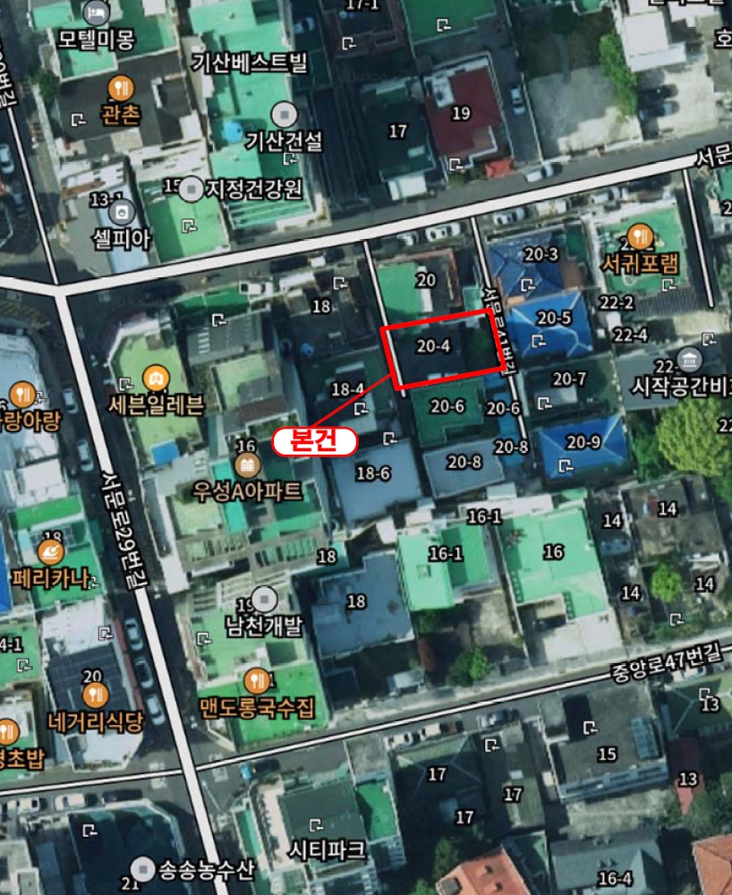 제주특별자치도 서귀포시 서귀동 310-31 대지 경매 사진 22