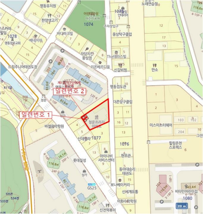 경남 양산시 명동 1077-2, 1층112호 (명동,청운프라자) 근린상가 경매 사진 9