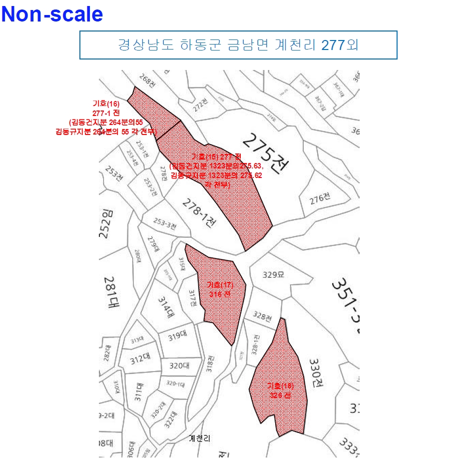 경상남도 하동군 금남면 계천리 316 전 경매 사진 6