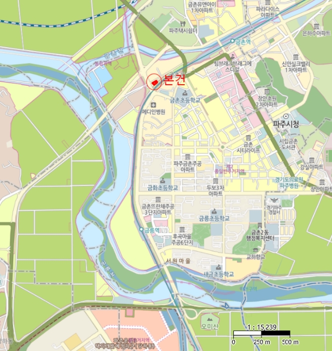 경기 파주시 금촌동 469-3, 1층103호 외 1필지 근린상가 경매 사진 10