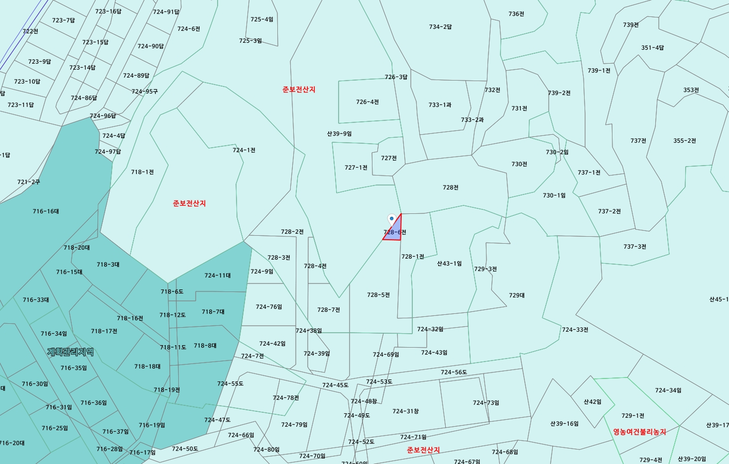 충청남도 금산군 부리면 수통리 728-6 전 경매 사진 55