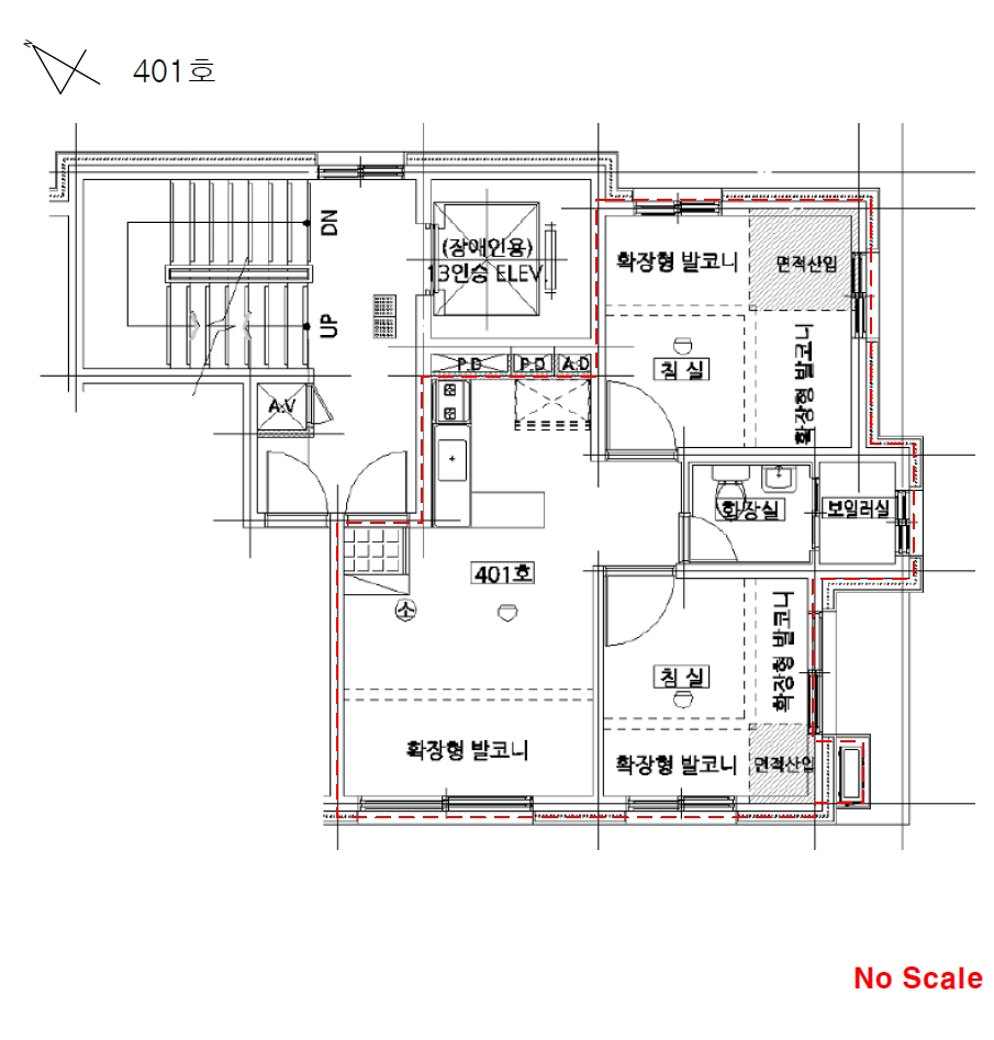 서울특별시 관악구 신림동 706-91 한나래19차 4층401호 외 1필지 도시형생활주택 경매 사진 8