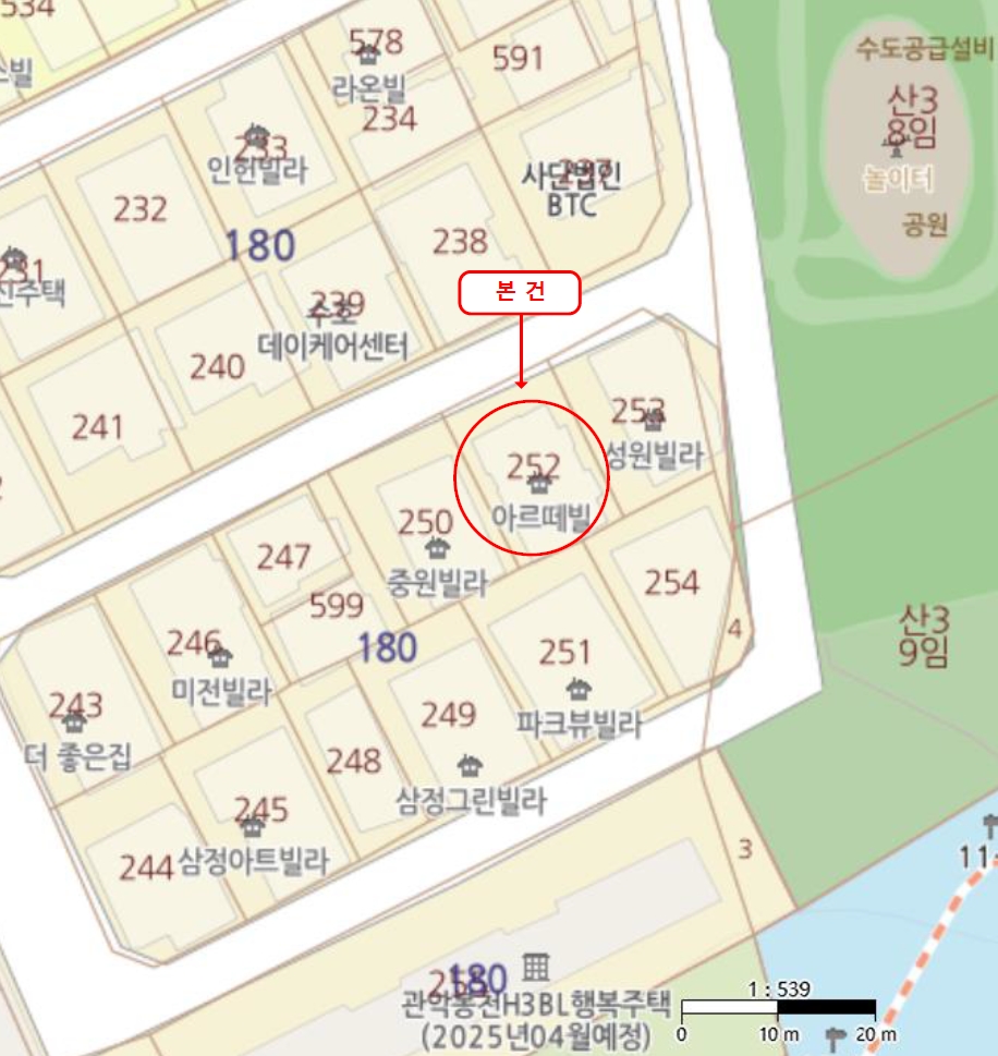서울특별시 관악구 봉천동 180-252 아르떼빌 2층201호 다세대(빌라) 경매 사진 28