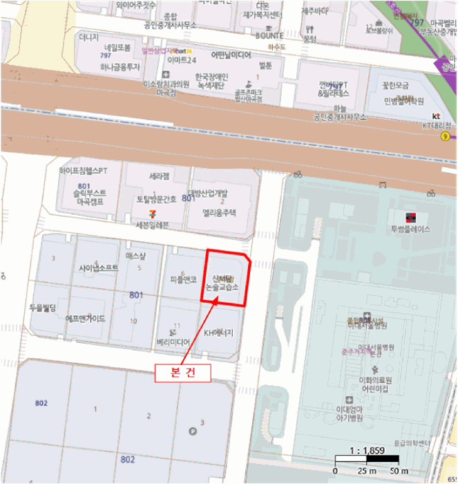 서울특별시 강서구 마곡동 801-7 이웰메디파크 제2층 제210호 외 2개호 근린상가 경매 사진 11