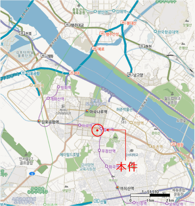 서울특별시 강서구 마곡동 801-7 이웰메디파크 제2층 제210호 외 2개호 근린상가 경매 사진 12