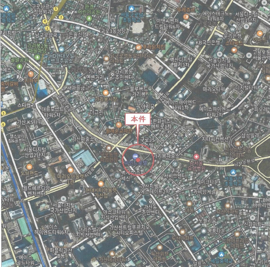 서울특별시 금천구 가산동 141-2 가산양우내안애애플 제4층 제407호 외 6필지 오피스텔(주거) 경매 사진 8