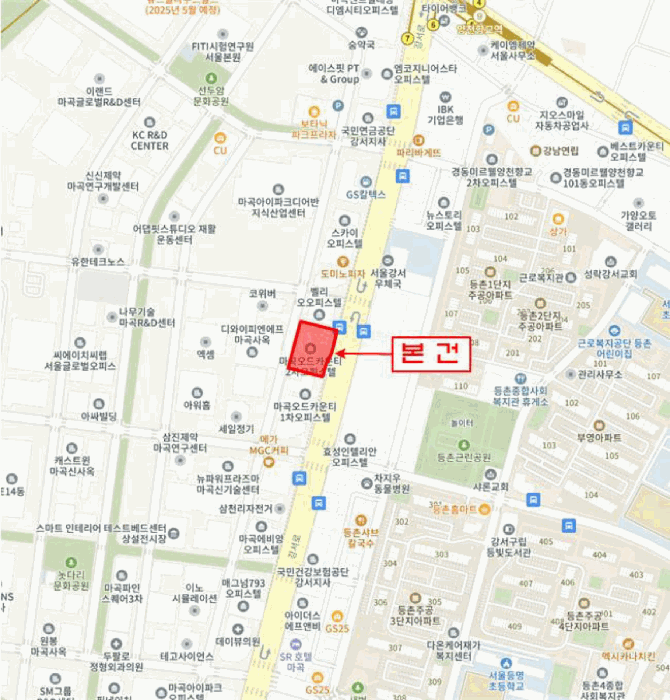 서울특별시 강서구 마곡동 784-9 마곡오드카운티2차 제1층 제128호 근린상가 경매 사진 11