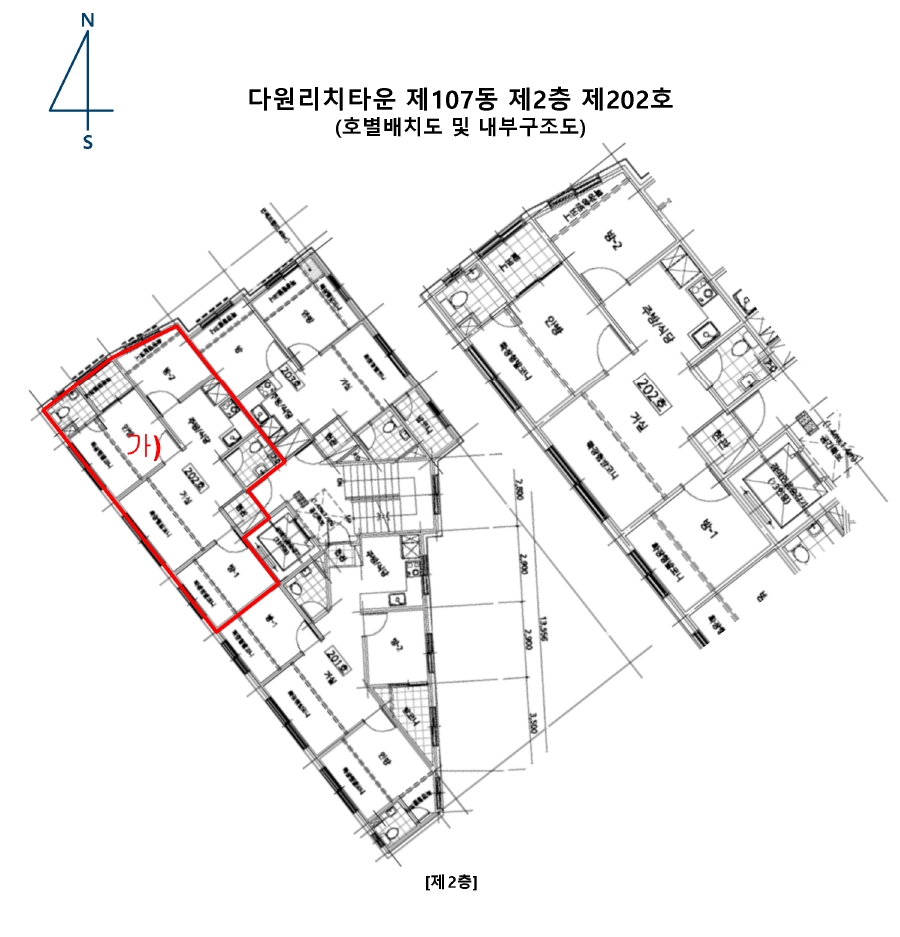 서울 구로구 오류동 358, 제107동 제2층 제202호 (오류동, 다원리치타운) 도시형생활주택 경매 사진 10