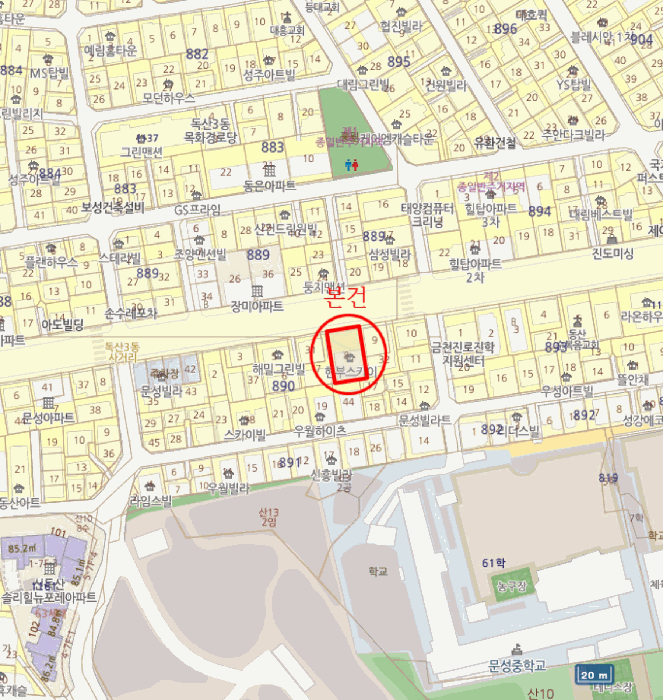서울특별시 금천구 독산동 890-8 현부스카이 제4층 제402호 다세대(빌라) 경매 사진 26