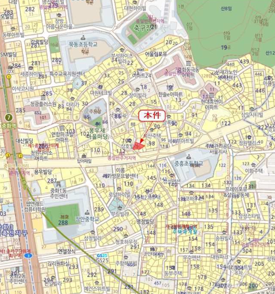 서울특별시 중랑구 중화동 99-16 4층403호 다세대(빌라) 경매 사진 21