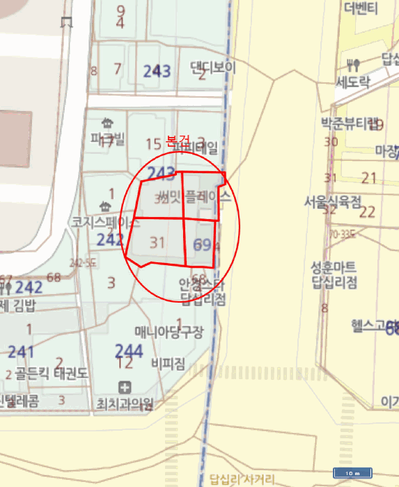 서울특별시 동대문구 답십리동 243-6 써밋카운티 6층 603호 외 3필지 오피스텔(주거) 경매 사진 18