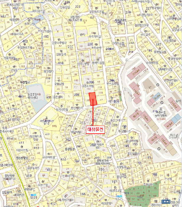 서울특별시 성북구 정릉동 206-60 천우네오젠 4층401호 다세대(빌라) 경매 사진 23