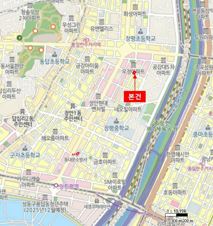 서울특별시 동대문구 장안동 342-7 프라하임장안2차 11층1101호 외 1필지 오피스텔(주거) 경매 사진 11