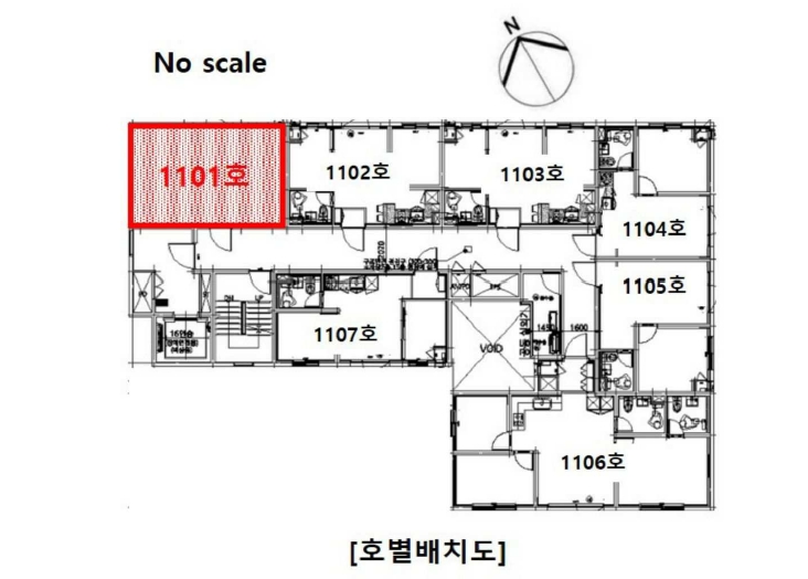 서울특별시 동대문구 장안동 342-7 프라하임장안2차 11층1101호 외 1필지 오피스텔(주거) 경매 사진 12