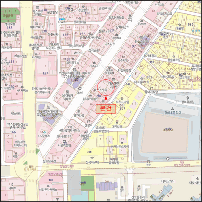 경기도 의정부시 의정부동 98-2 아이콘스타센트럴 25층2511호 외 3필지 도시형생활주택 경매 사진 12