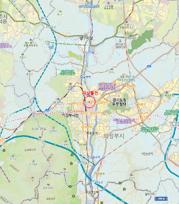 경기도 의정부시 의정부동 220-59 스마트트라움 2층 203호 외 1필지 오피스텔(주거) 경매 사진 10