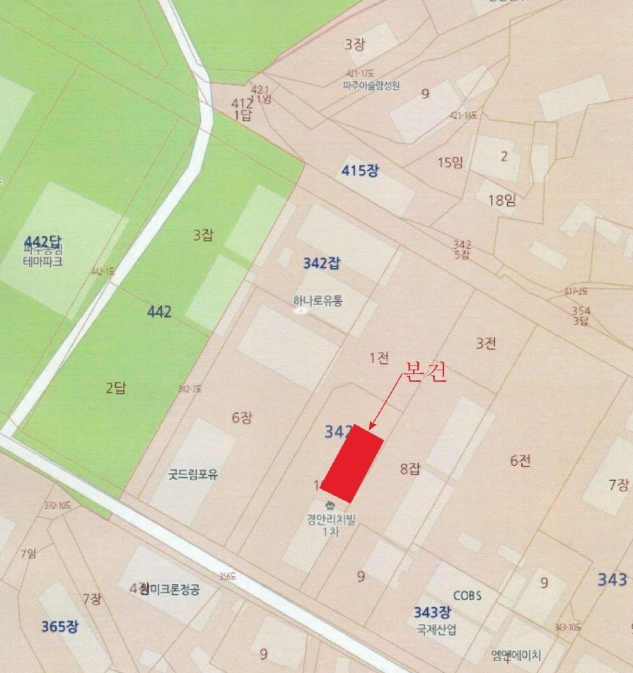 경기도 파주시 월롱면 영태리 342-10 2동 1층102호 다세대(빌라) 경매 사진 18