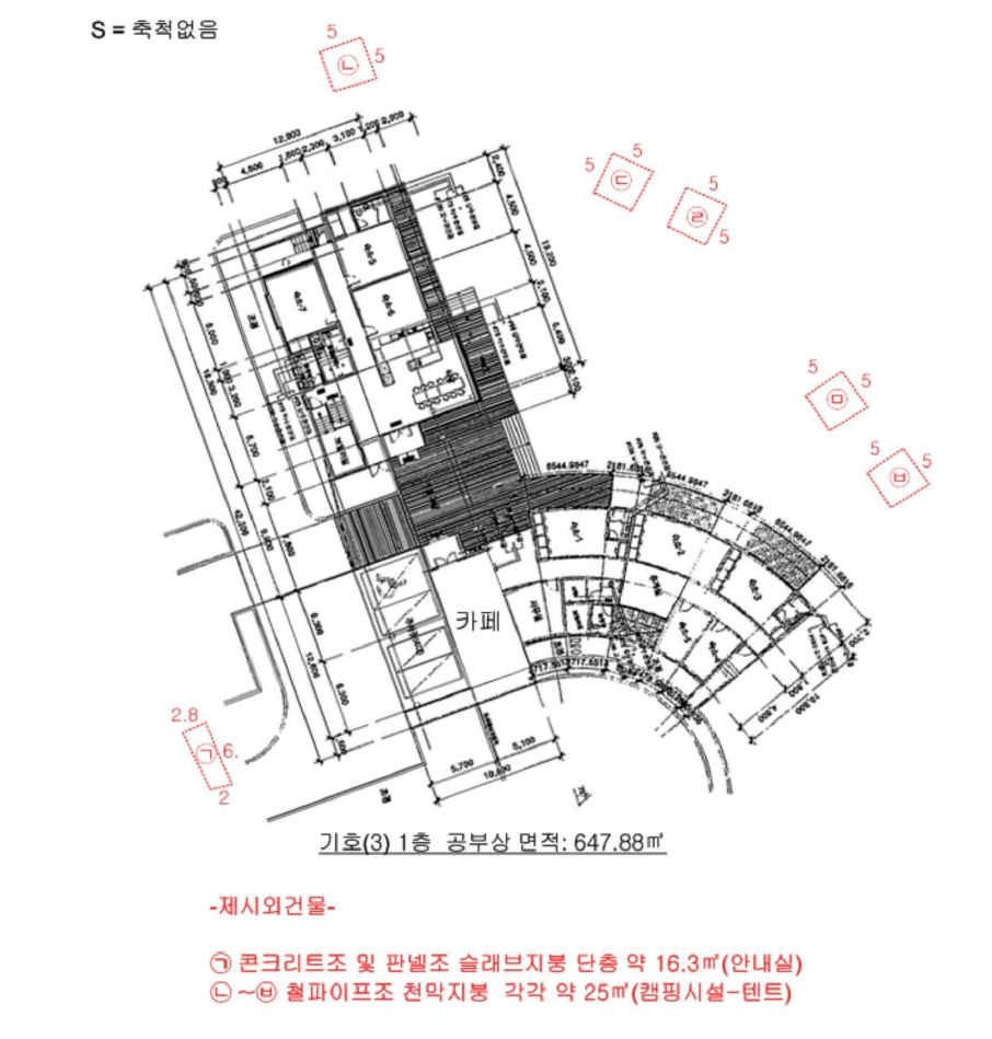 경기도 가평군 가평읍 금대리 302-1 외 3필지 숙박시설 경매 사진 15