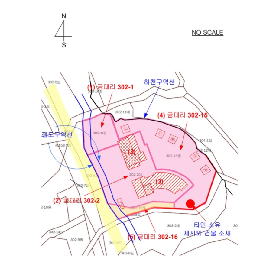 경기도 가평군 가평읍 금대리 302-1 외 3필지 숙박시설 경매 사진 41