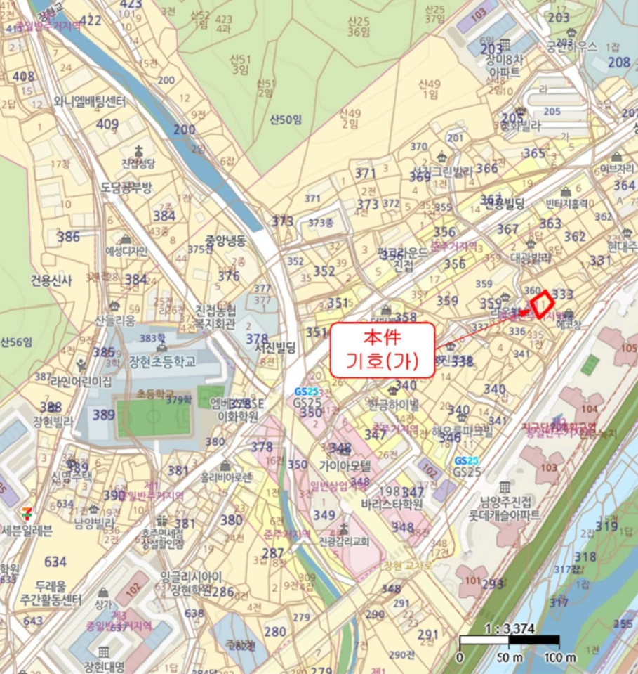 경기 남양주시 진접읍 장현리 360-1, 2층202호 (솔마루빌3차) 도시형생활주택 경매 사진 8